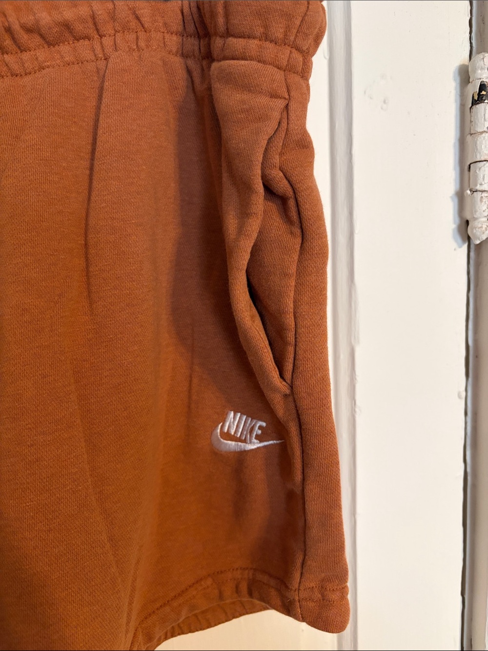 Nike Women's Burnt Orange Shorts - Picture 3 of 4